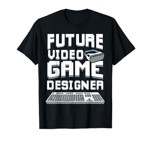 Future Video Game Designer Boys Girls Kids T-Shirt