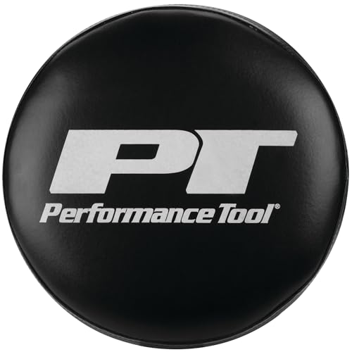 Image of Performance Tool W85010 Swivel Seat Bar Stool for Mechanic Garages and Workshops, Black, 0.6x9.8x5.8-Inches