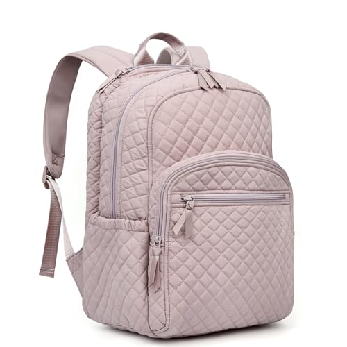 RosaRubus Quilted Laptop Backpack