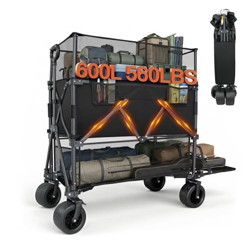 HAIGE 600L Triple-Layer Wagon