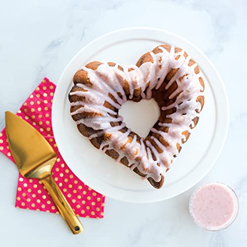 Nordic-Ware-Elegant-Heart-Bundt-10-Cup-Toffee Nordic Ware Elegant Heart Bundt 10 Cup Toffee