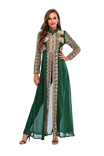 Abaya Dubai Muslim Sets Dress Kaftan Turkish Islamic Clothing Abayas African Dresses for Women Robe Ensemble Musulmane4
