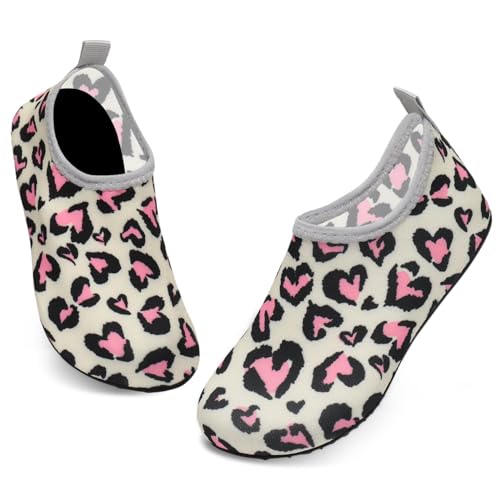 Image of ANLUKE Kids Boys Girls Water Shoes Barefoot Aqua Socks Fast Dry Beach Swim Outdoor Sports Shoes for Toddler