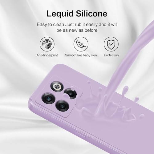 GiiYoon Case Compatible with OnePlus 10T, Silky-Soft Touch Full-Body Protective Phone Silicone Case - Image 4