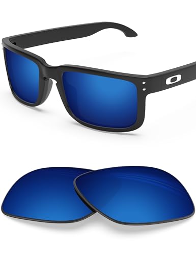 Image of BLAZERBUCK Anti-salt Replacement Lenses for Oakley Holbrook OO9102 Sunglasses, Anti-Scratch, Impact Resistant & Fit Perfectly