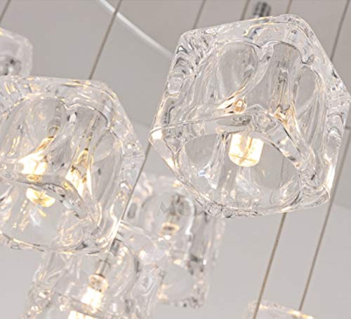 Lustre en cristal moderne suspension LED créative pour bar - 5