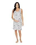 Baby Be Mine Maternity Nursing Nightgown Sleeveless (Medium pre pregnancy 8-10, Ella)