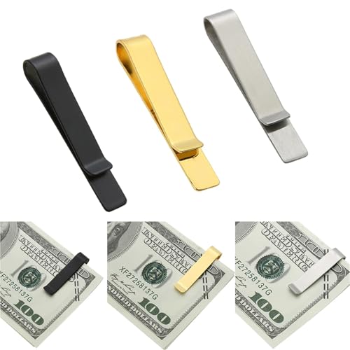 Money Clip For Men 36pcs Unisex Money Clip Wallet - Stainless Steel, Pocket Credit Card Holder2