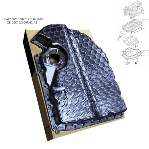 Cárter de aceite para Golf 06K103600AE e inferior de motor 6