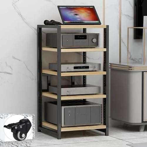 Spaziatura regolabile: personalizza l'altezza del ripiano in base alle tue esigenze, ideale per o-Visual Equint, accessori TV e console di gioco. Design: con materiali di alta qualità, ering stabile e supporto per tutti i tuoi dispositivi. Aspetto sk: Sle moderno che centita qualsiasi arredamento della stanza mantenendo i tuoi oggetti nizzati e accessibili.