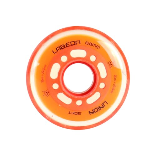 Labeda Roller Hockey Wheel Union Indoor Soft 76A Orange 68mm