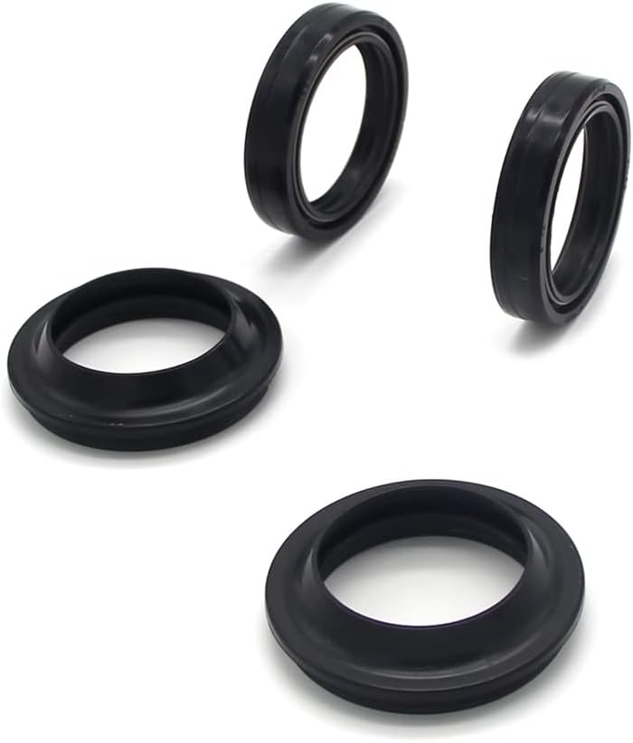 Front Fork Shock Oil Seal Dust Seal Fork Seal Set Size Model 41MMx54MMx11MM for BWM F650 ST GS Dakar for BMW K75S K750RT R80R for BMW R100R 1991-1996 for BMW R1200S 2004-2006