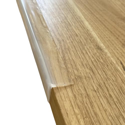 Image of 100% Silicone Clear Edge Protector Baby Proofing Furniture Guard, 3FT | Pre-Taped Adhesive, Large Table Corner Guards, Flexible for Child Safety, Wall Cabinets Counter Bumper, 1 inch Depth