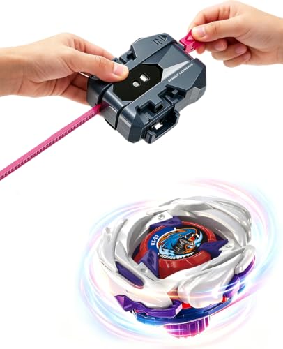 X Meteoroid Dragoon Left Spin Winder Launcher Set with Attack Type Top