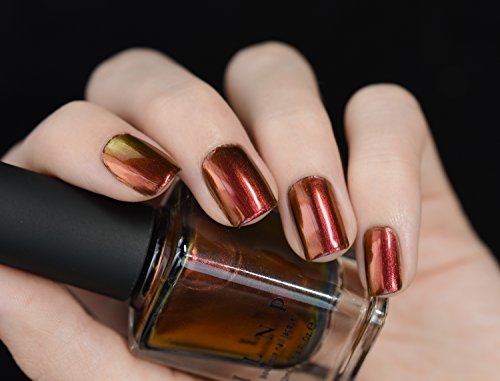 Image of ILNP Greatness - Red, Orange, Copper, Gold, Chartreuse Ultra Chrome Nail Polish