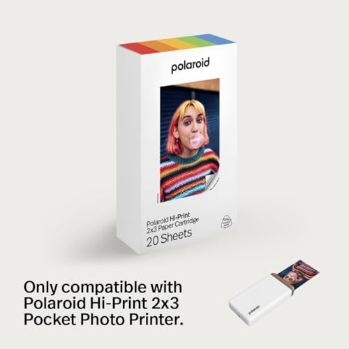 Polaroid Hi-Print + Paper Bundle - 2nd Generation Bluetooth