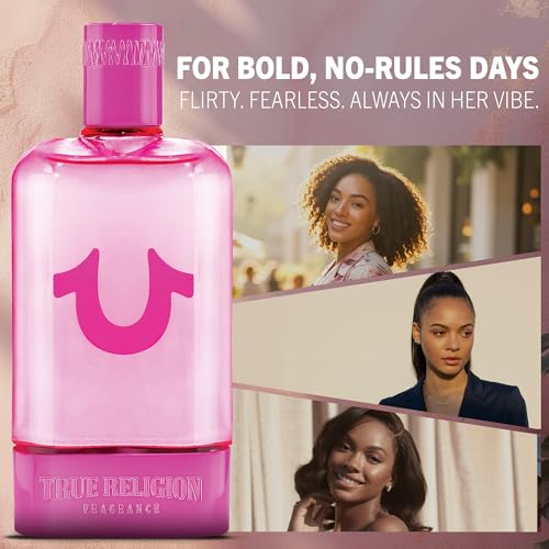 True Religion Fragrance for Women - Eau De Parfum Spray, Perfume for Women, Fruity, Floral & Amber Fragrance, EDP, Designer Scent for Her, Long Lasting - 3.4 fl oz (100 mL) - Image 5
