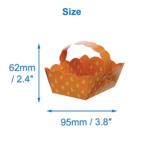Baker Ross FX545 Easter Baskets Value Pack, Pack of 30, Make Your Own Easter Egg Hunt Baskets for Kids - Image 4