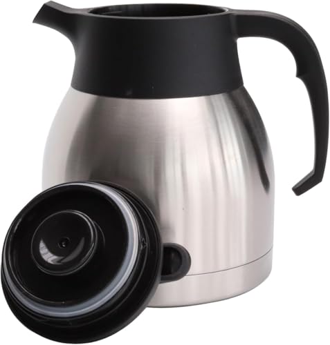 APS 87039 Ersatzdeckel für APS Isolierkanne 10910 & 10911 & 10912 „Classic“, Drehverschluss, Schwarz