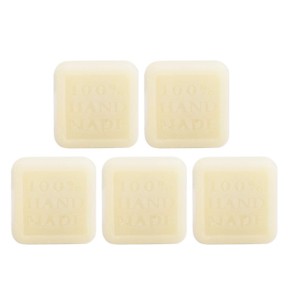 Respicefinem 5 Pcs Beeswax Square Maintenance for Thread Bracelet Mahogany Furniture Floor Polishing Wax Available in White and Yellow (White)