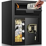 2.6 Cubic Depository Drop Safe Box for Home Fire and Waterproof, Depository Safe with Drop Slot, Dro