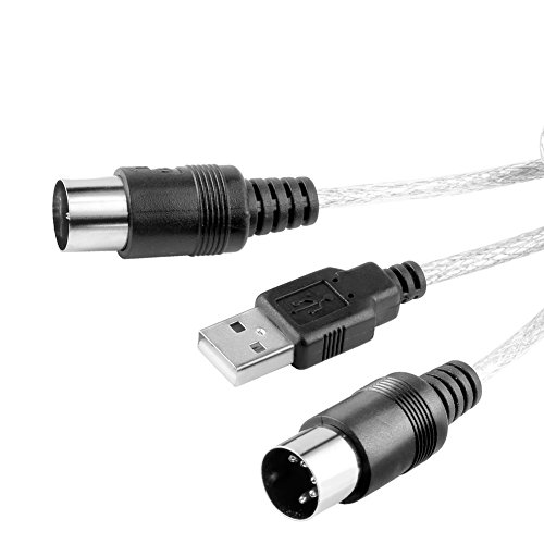 Sanoxy Usb Midi Cable Converter Pc To Music Keyboard Window Win Vista Xp, Mac Os X #TOP4