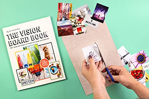Free Period Press Vision Board Book, 700+ Words & Images In All Categories, For Visualizing Your Life Goals & Dreams, Playful, Stylish And Diverse Pictures For Collage Making & Scrapbooking #TOP6