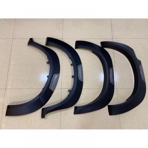 Fender Flare Plate Cover Compatible With Vigo 2012 2013 2014 Pickup Styling Exterior Auto Parts Car Accessories(Gray)