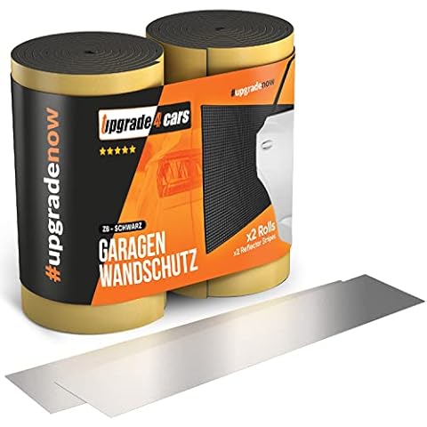 Protector Pared Garaje Negro Upgrade4cars Cover