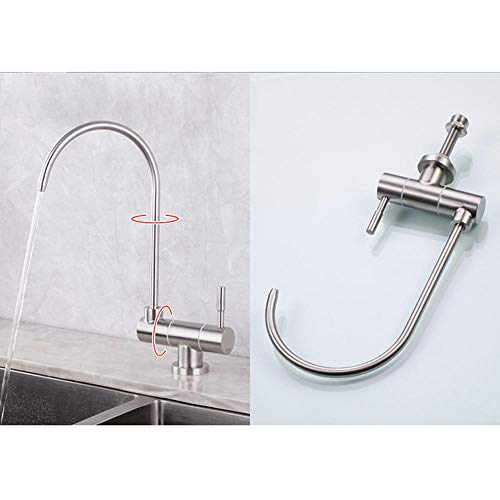 Robinet osmose avec cascade en inox pour une eau pure au quotidien