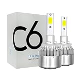 SunXTMY Bulbs for motor vehicles 8000LM / Pair Car LED Llight 6000K 12v Lamp Auto Bulb Light H1 H3 880 881 H27 H7 H8 H9 H11 9005 9006 H4 H13 9004 9007 Bulb, LED Bulbs (Socket Type : H27 880 881) - Image 1