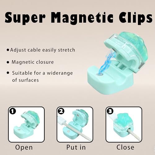 Support de cordon et clips de câble pour table de chevet DIY pack de 3 - 3