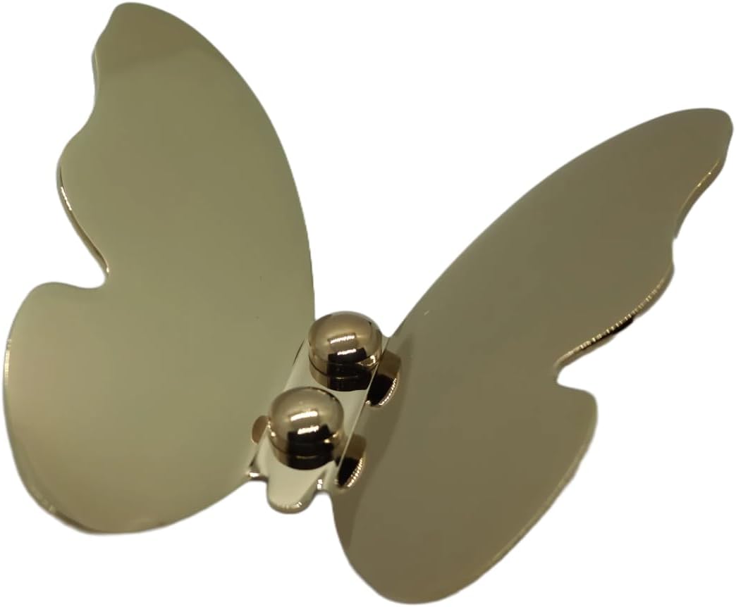 Luxury Butterfly Wall Hook - Solid Brass Decorative Hanger for Coats, Towels, Bags & Keys – Modern Aesthetic Home & Bathroom Organizer (Polished Gold) image 2