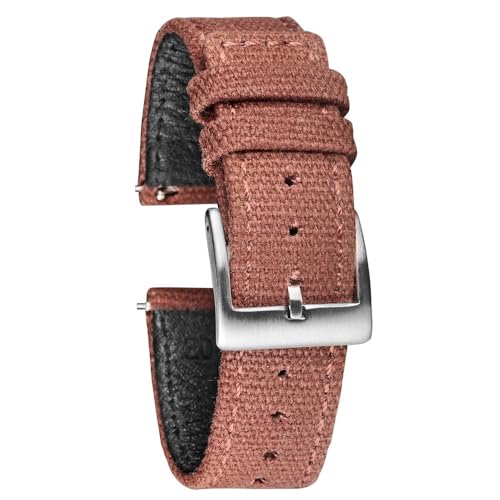Bracelet montre toile bleu 20mm idéal pour sublimer vos tenues décontractées