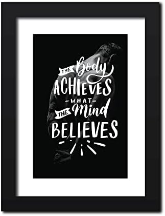 inspire TA Gym Quotes Wall Frames Fitness Motivational Photo Frame For ...