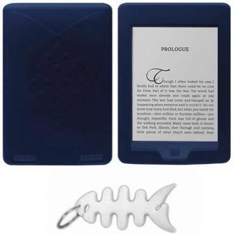All New Amazon Kindle Touch 3G + Wi-Fi, 6" E Ink Display Silicone Skin Case Gel Cover - Black