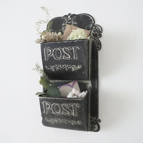 Chic Metal Wall Planter - Indoor/Outdoor Wall Mount Planter for Home Decor by All Chic - Image 4