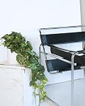 Plante d'Ivy Pothos Fausse Réaliste 32" pour Décor de Maison Intérieur Plante Artificielle en Soie (Variée - Vert Clair & Foncé)