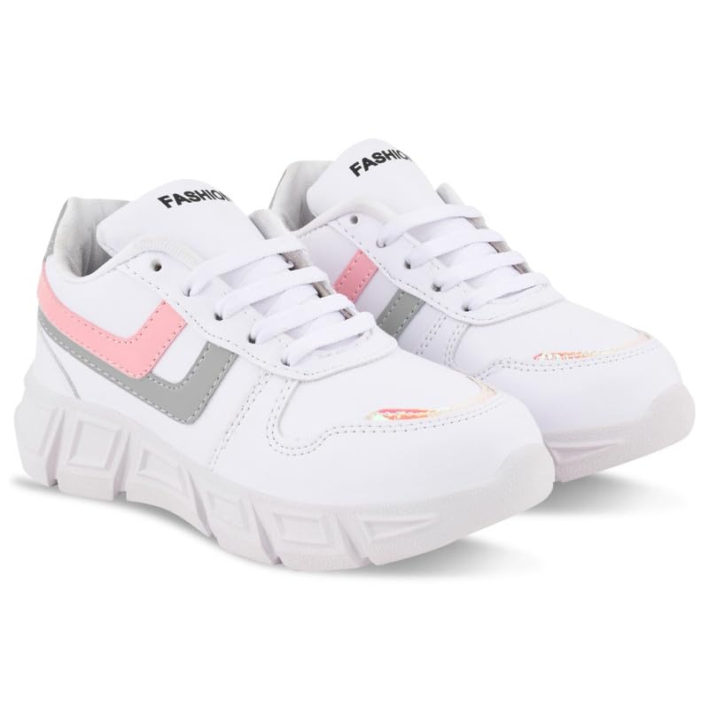 Comfort Fit Walking Sneakers with Stylish Contrast Detailing – Women's Trainers-image-47