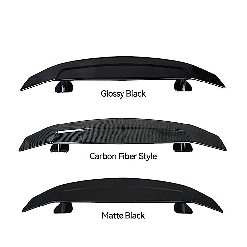 Becquet arrière universel noir mat pour berlines BMW E60 E36 E90 - 8