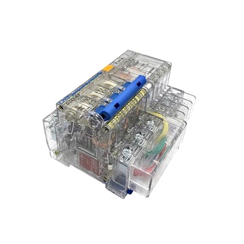 Disjoncteur différentiel type C DZ47LE 50A triphasé avec boîtier transparent unique - 7