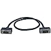 Viewmate Ultrathin VGA Cable - with Male to Male Connectors - 6FT - Black