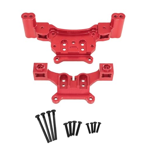 Image of RC Toys Upgrades Parts For HBX 901 903 905 For 901A 903A 905A Metal Suspension Bracket Butterfly Frame 90104 RC Car Upgrade And Accessories(Red)