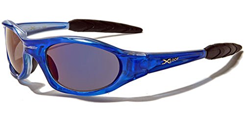 Xloop Triathlon Baseball Running Sunglasses with White Malibu Eyewear Microfiber Pouch