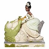 Producto oficial Disney - Figura Decorativa con diseño de la Princesa Tiana y la Rana
