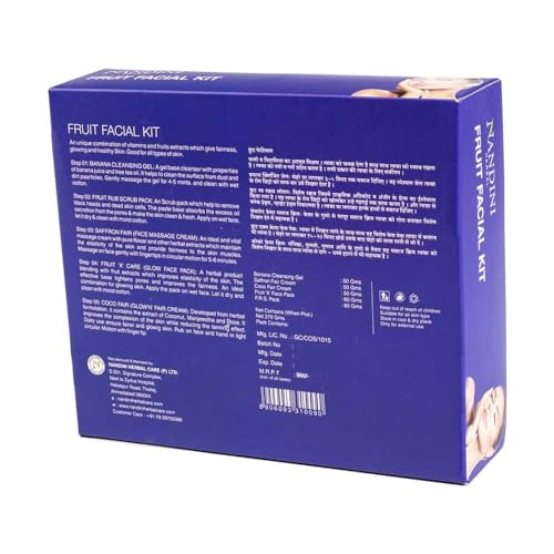 Image of Nandini Fruit Facial Kit, 180g + 40ml