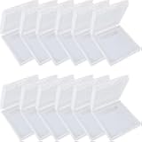 HUGJEPTTY Gameboy Color Case Gameboy Case 12PCS，Anti Dust Transparent Protective Game Cartridge Case Storage Box for Nintendo Gameboy Color GBC GB GBP（2.6x2.8x0.5Inch）