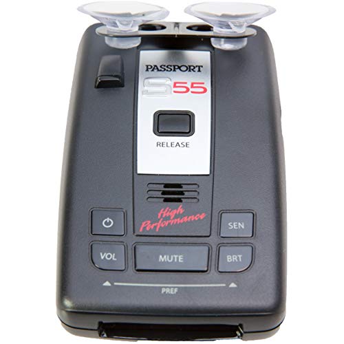 Escort Passport S55 High Performance Pro Radar And Laser Detector With Dsp (High-Intensity Red Display) (Renewed) #TOP3