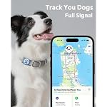 IP68 Waterproof Dog AirTag Holder for Dog Collar, Soft, Stretchy Silicone - Image 4