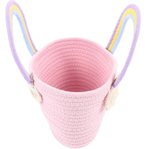KOMBIUDA Bolso de Mano de Algodón para Mujer Bolsa de Playa Grande y Portátil Diseño y Ligero para Vacaciones y Uso Diario Color Aleatorio Color Aleatorio